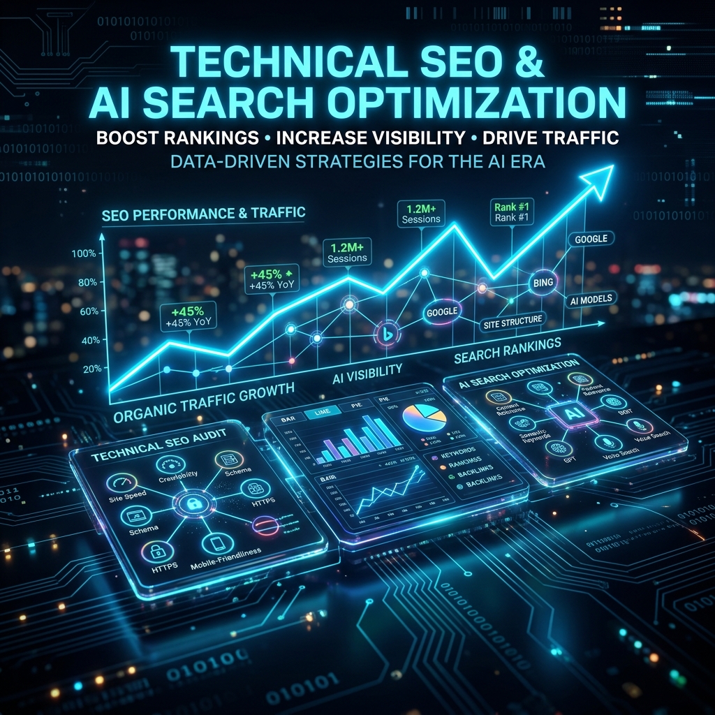 SEO Técnico & GEO: Cómo Posicionar tu Empresa en ChatGPT, Perplexity y Google